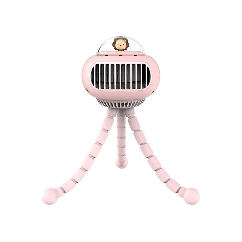 Octopus Fan Clip Stroller Fan Desktop Handheld Multi-function Charging Mini Fan