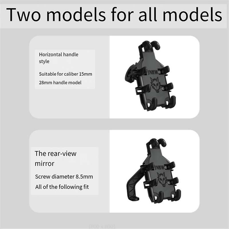 Octopus Phone Mount for Motorcycle Bicycle Mount 360 Adjustable Phone Holder Rear View Mirror Hold