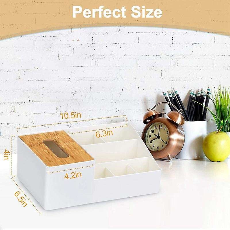 Office Desktop Stationery Tissue Box Household Pp Material Desktop Tissue Cosmetics Box