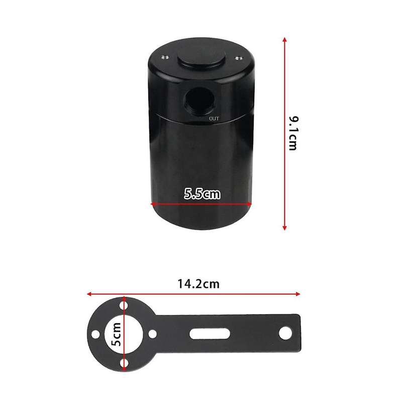 Oil Catch Can Kit Air Oil Separator Fit for Ram 6.2L SC 3OZ 2021-2023
