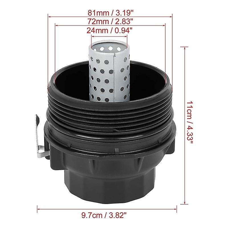 Oil Filter Cap Cover 15650-38020 Replacement for 4Runner - for LS460 Car Accessories