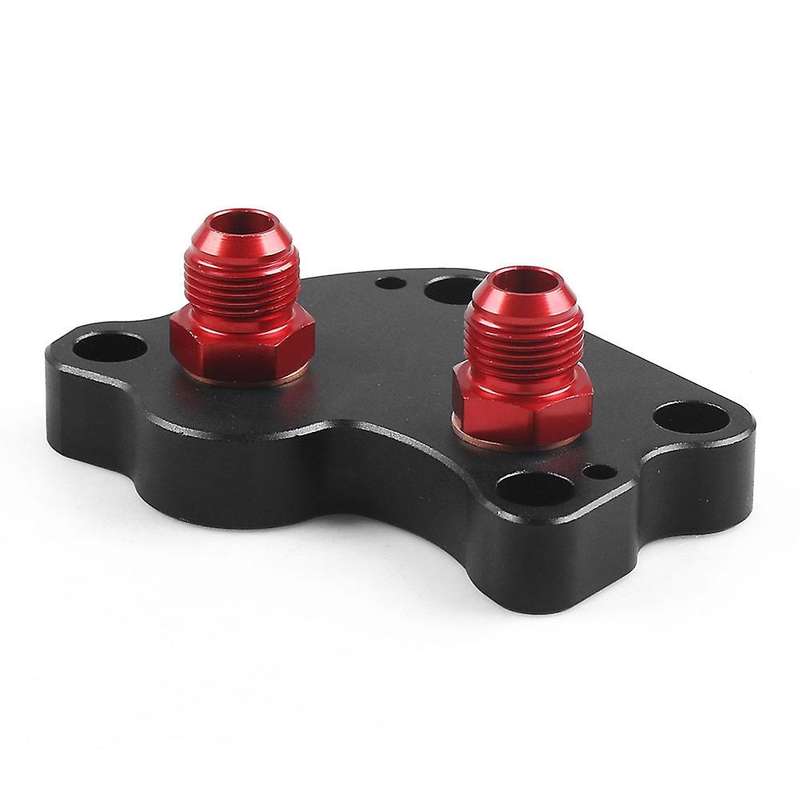Oil Filter Fitting Adapter for - S Supercharger R53 with AN10 Fittings