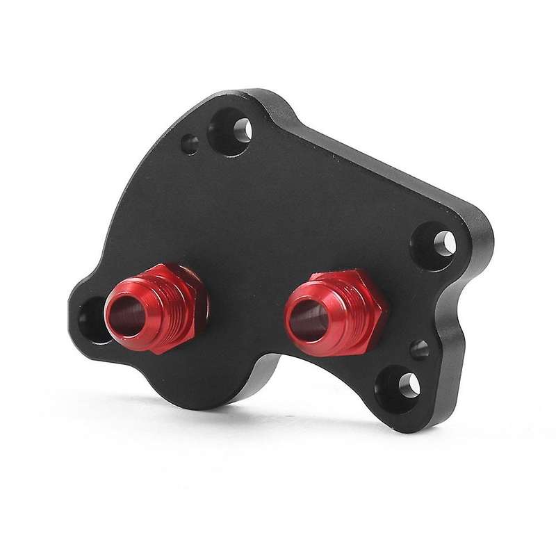 Oil Filter Fitting Adapter for - S Supercharger R53 with AN10 Fittings