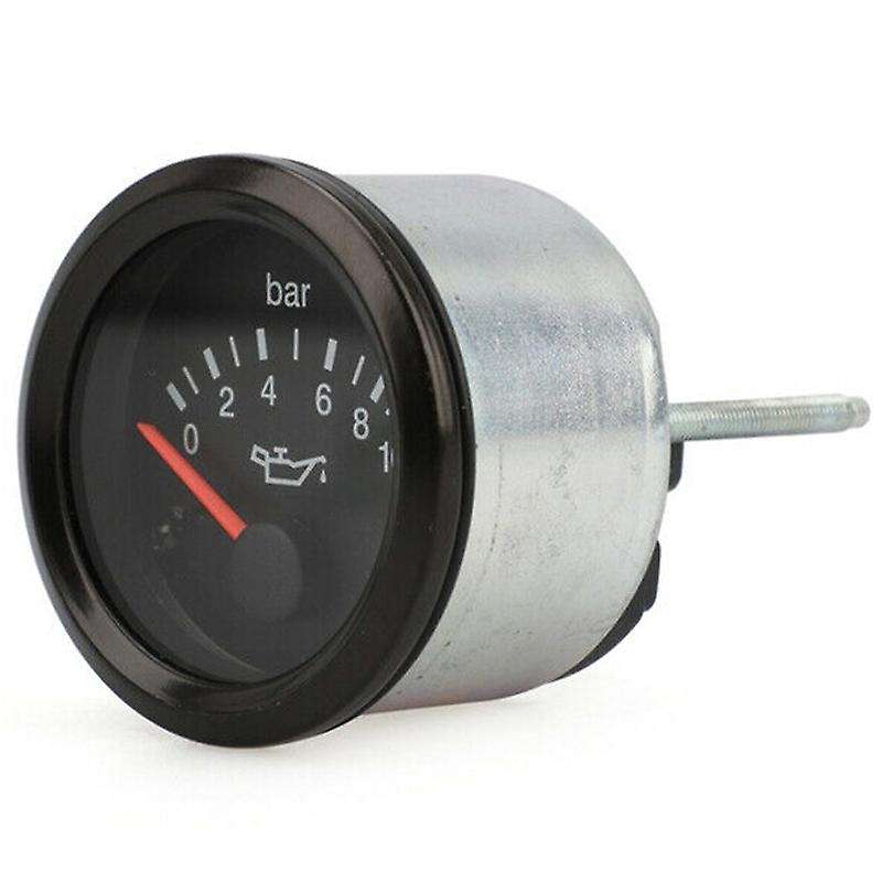 Oil Pressure Indicator Supplementary Instrument 0-10 Bar Gauge 52mm Cockpit
