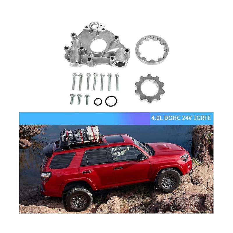 Oil Pump Set Kit for 4runner Cruiser 4.0l Dohc 24v 1grfe 15115-0p010, 15103-0p010