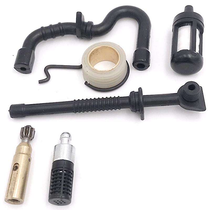 Oil Pump Worm Gear Fuel Oil Filter Line Hose Kit for Stihl Ms 180 170 Ms180 Ms170 018 017 Chainsaw