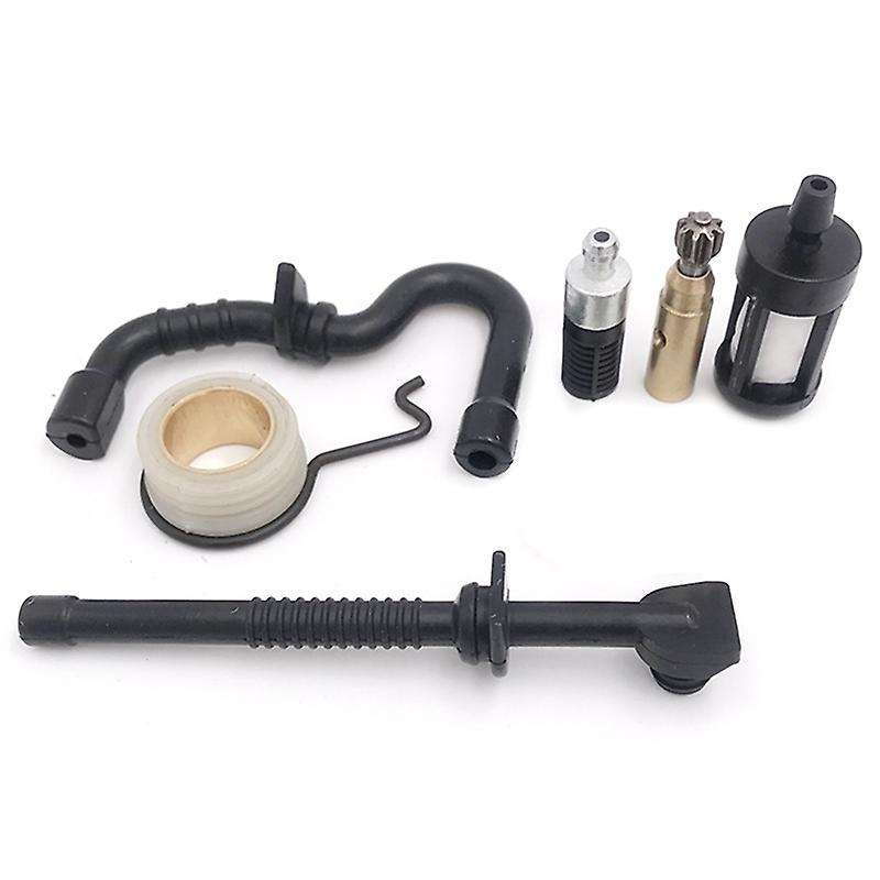 Oil Pump Worm Gear Fuel Oil Filter Line Hose Kit for Stihl Ms 180 170 Ms180 Ms170 018 017 Chainsaw