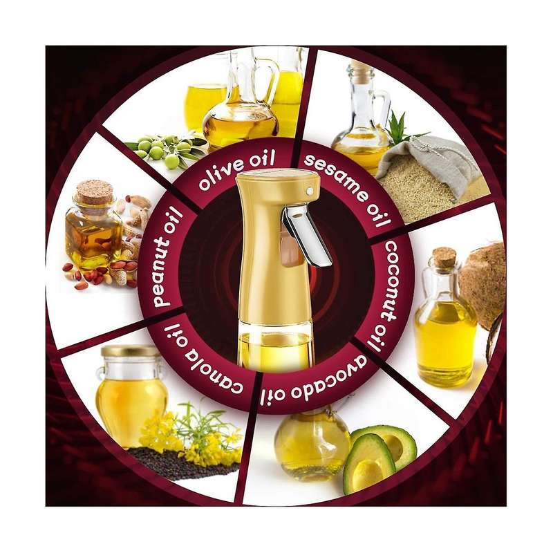 Oil Sprayer for Cooking, Glass Olive Oil Sprayer Mister, Olive Oil Spray Bottle, for Salad Making,