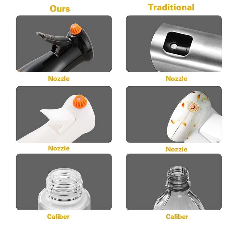 Oil Sprayer for Cooking, Olive Oil Sprayer, Oil Spray , Oil Sprayer Used for Salad Making/, Black