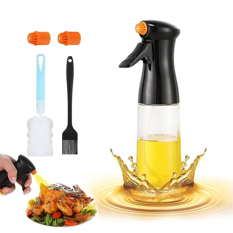 Oil Sprayer for Cooking, Olive Oil Sprayer, Oil Spray , Oil Sprayer Used for Salad Making/, Black