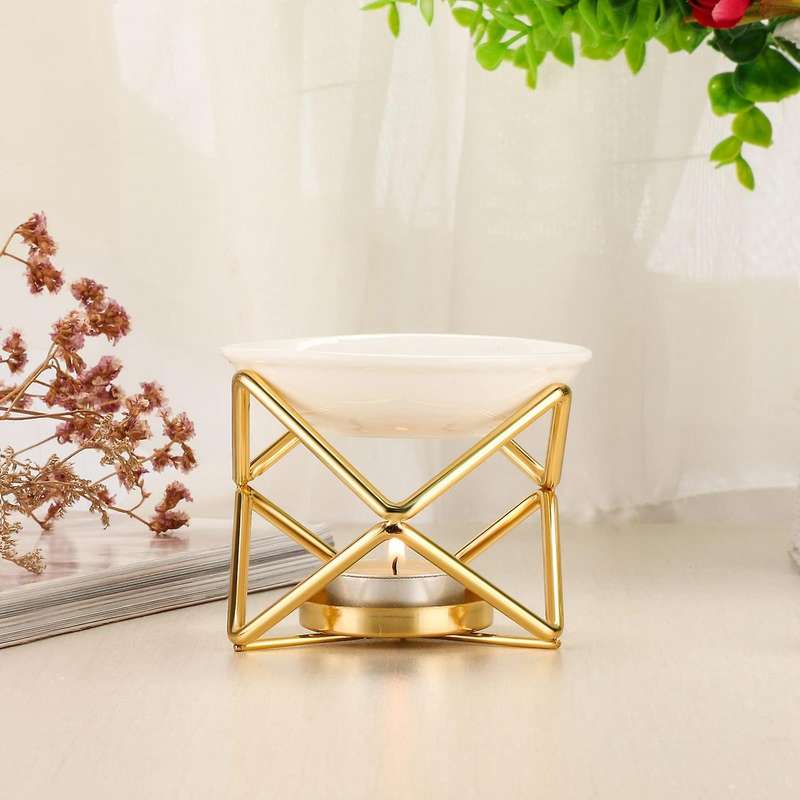 Oil Wax Aromatherapy Candle Ornament Holder Gift Oil Diffuser Furnace Home Decor B