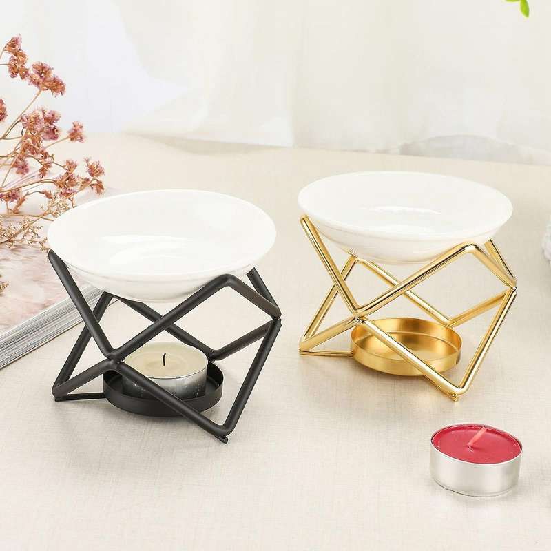 Oil Wax Aromatherapy Candle Ornament Holder Gift Oil Diffuser Furnace Home Decor B
