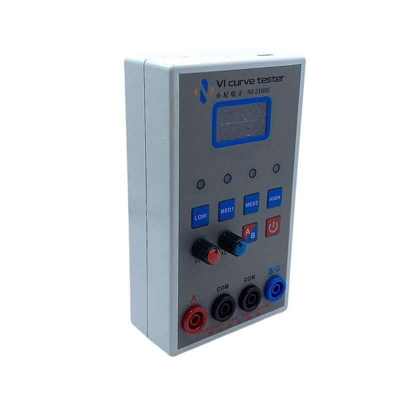 OLED Display Dual Channels Handheld VI Curve Tester ASA Circuit Board Online Repair Tester 4 Voltag