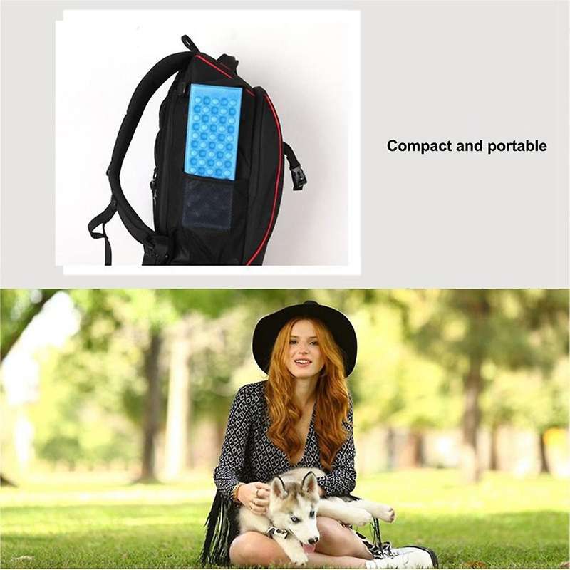 Orange Moisture Resistant Pad Foldable Outdoor Camping Moisture Resistant Pad