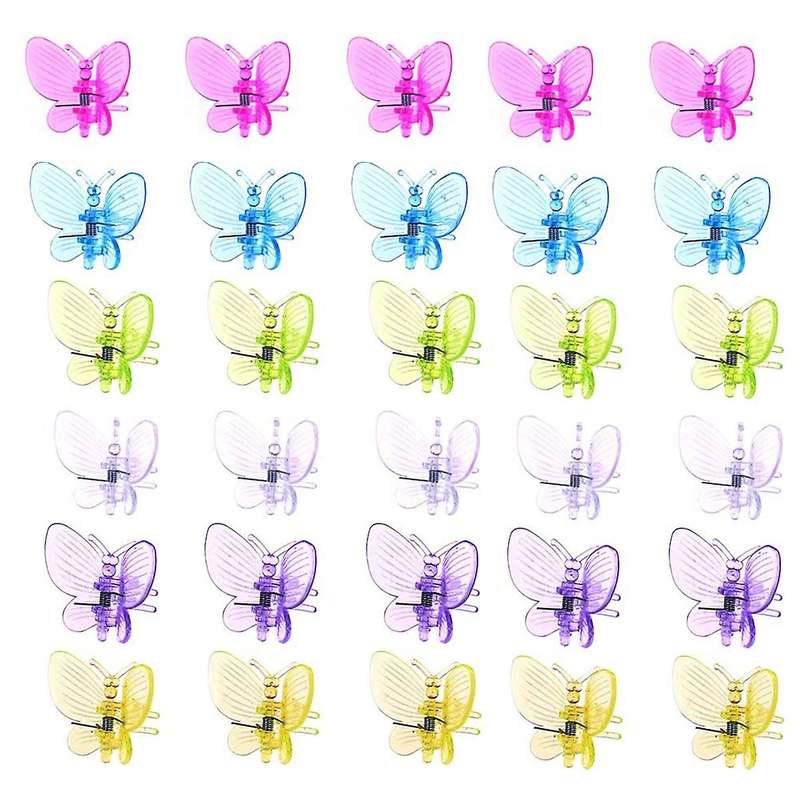 Orchid Clips 30Pcs Butterfly Plant Clips Orchid Support Clips Vine Clips Plant Clips for Support Flo