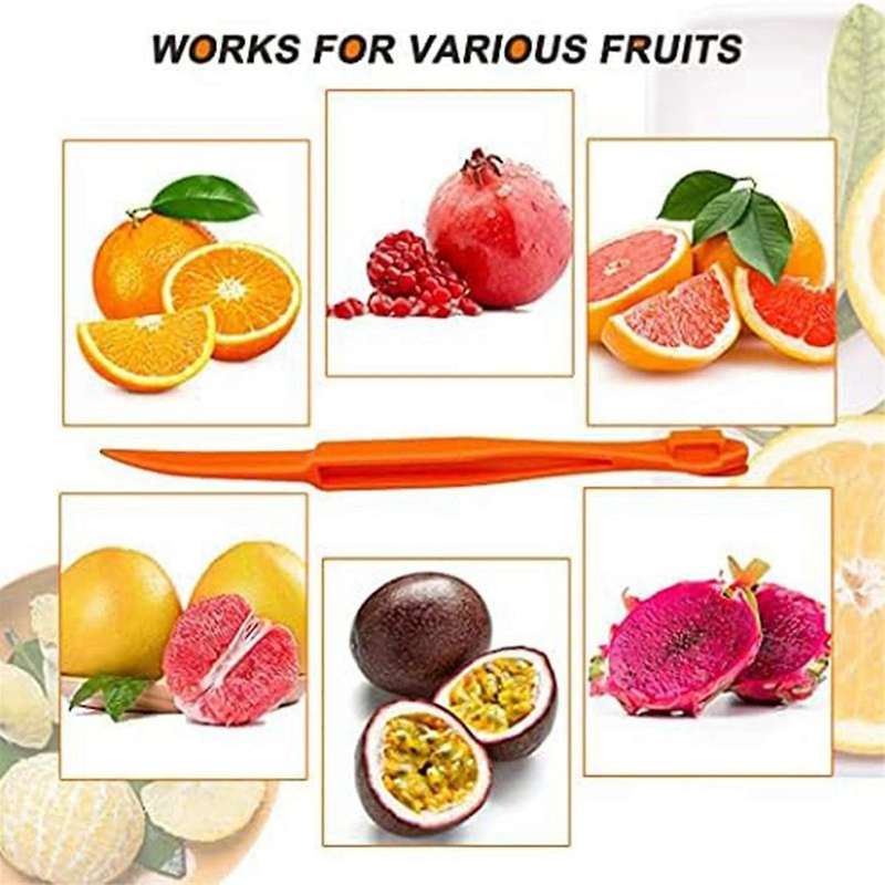 Orange Peeler Tools Plastic Orange Peeler Remover Easy Opener