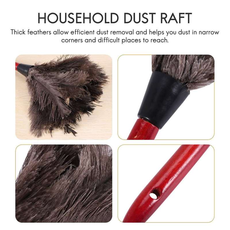 Ostrich Cleaning Feather Duster Ostrich Duster Ostrich Feather Duster Soft Feathers Duster From furn