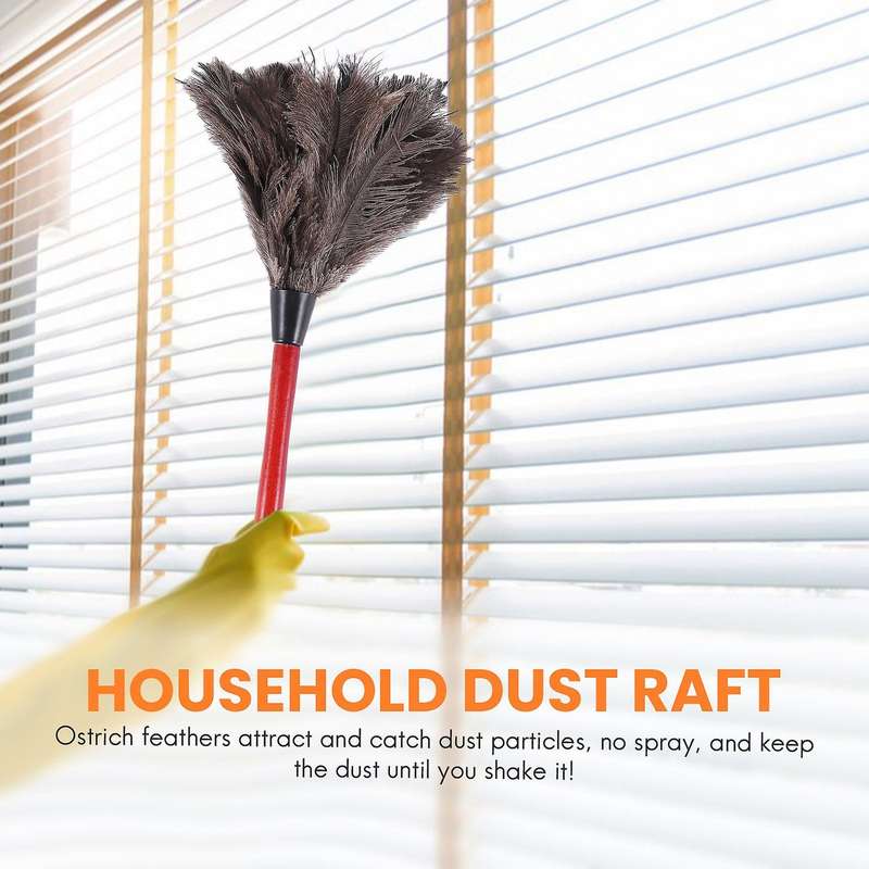 Ostrich Cleaning Feather Duster Ostrich Duster Ostrich Feather Duster Soft Feathers Duster From furn
