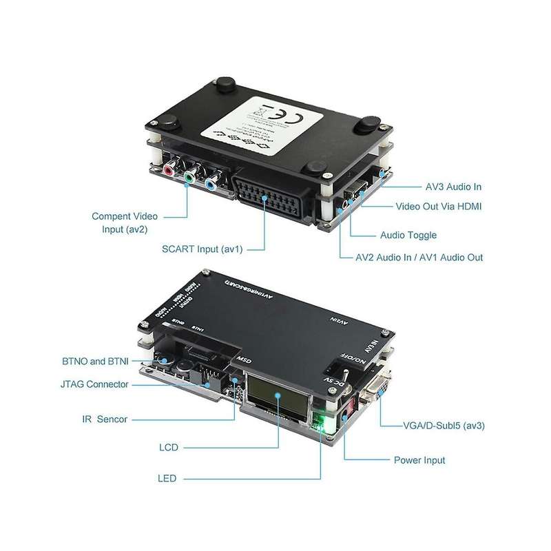 Ossc Scan Converter Ps2////pc Engine -compatible Adapter for Retro Game