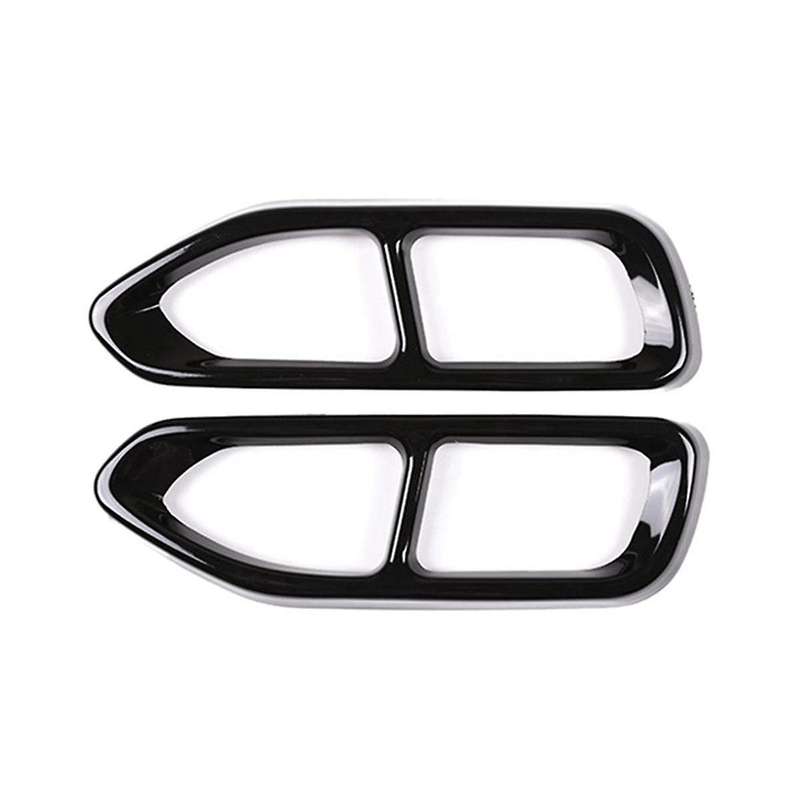 Out Tailpipe Trim Frame Exhaust Pipe Trim Cover Car for 7 Series G11 G12 2016-2018