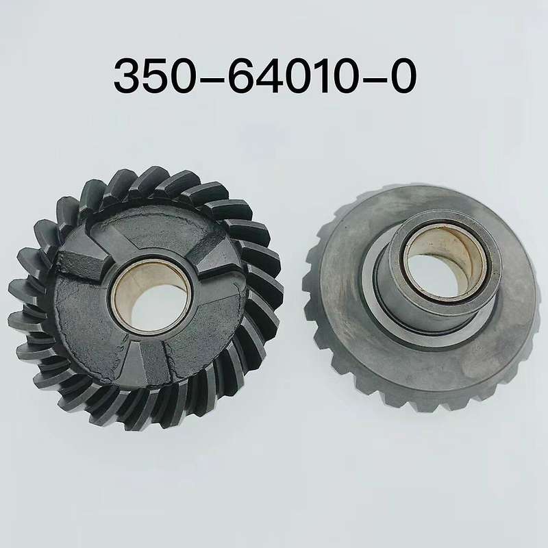 Outboard Engine Gear Set for Tohatsu 2 Stoke 18HP 350-64020-0 Pinion & 350-64030-0 Reverse & 350-640