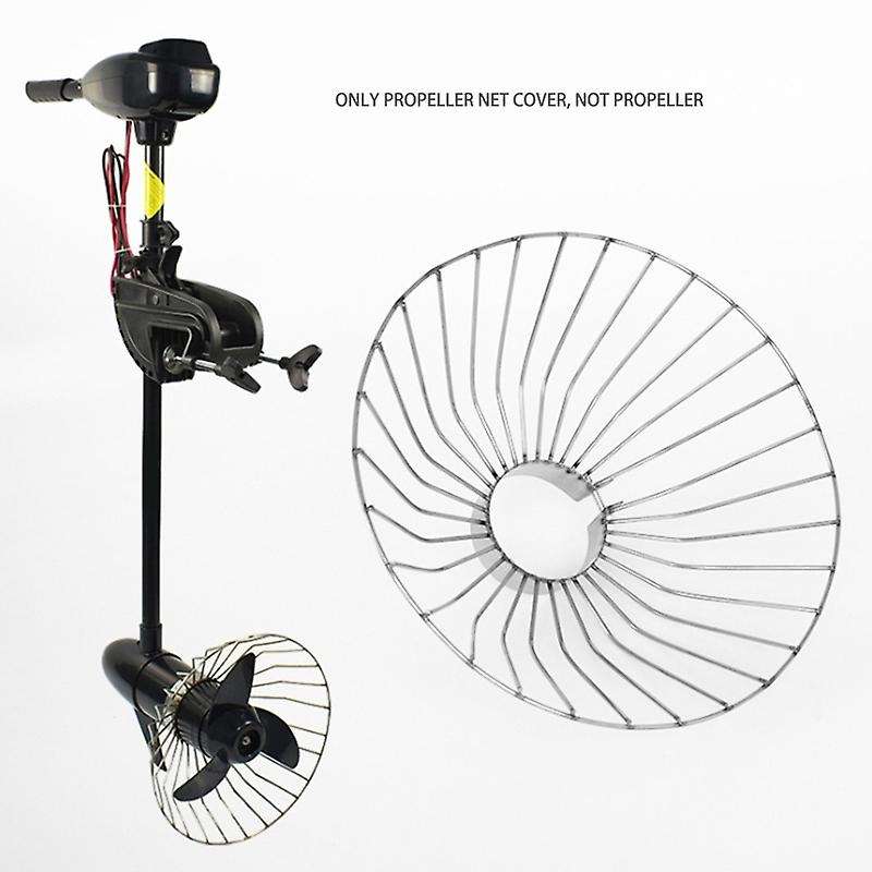 Outboard Engine Propeller Net Cover Fishing Boat Propulsion Rubber Boat Motor Protection Cover