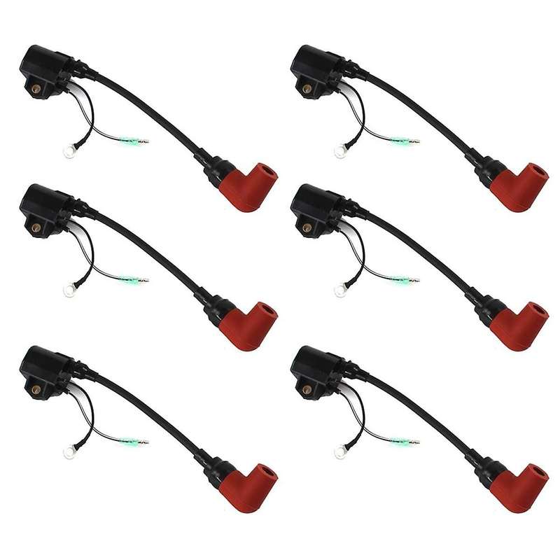 Outboard Ignition Coil for 100HP 115HP 130HP 140HP 150HP 175HP Engine 6R3-85570-01-00 6R3-85570-01-