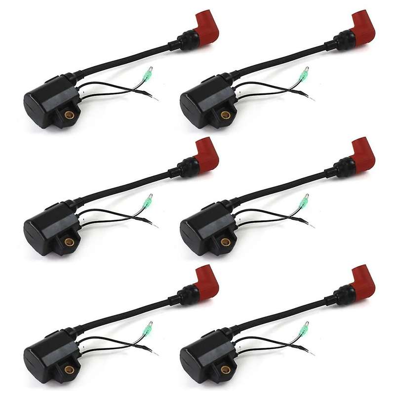 Outboard Ignition Coil for 100HP 115HP 130HP 140HP 150HP 175HP Engine 6R3-85570-01-00 6R3-85570-01-0