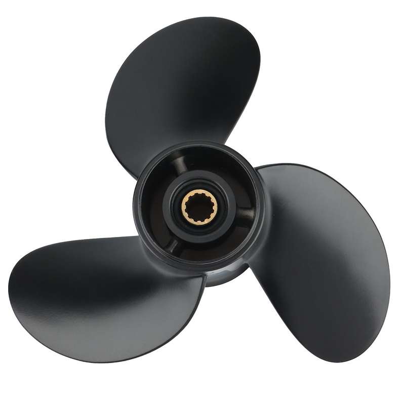 Outboard Propeller for Tohatsu Mercury 8Hp 9.9Hp 8.5x9 Boat Screw 3 Blade 12 Spline Engine Part