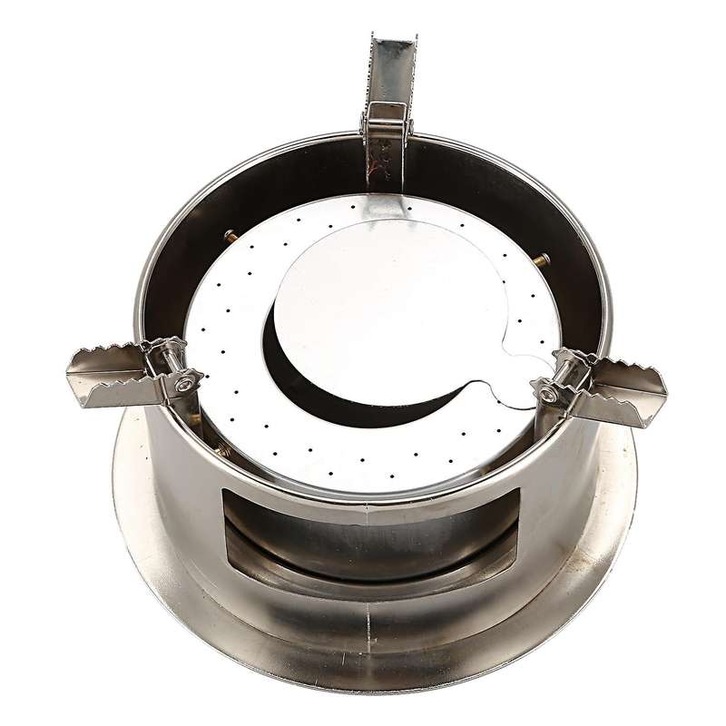 Outdoor Alcohol Burner Camping Gas Burner Folding Electronic Stove Hiking Portable Foldable Split St