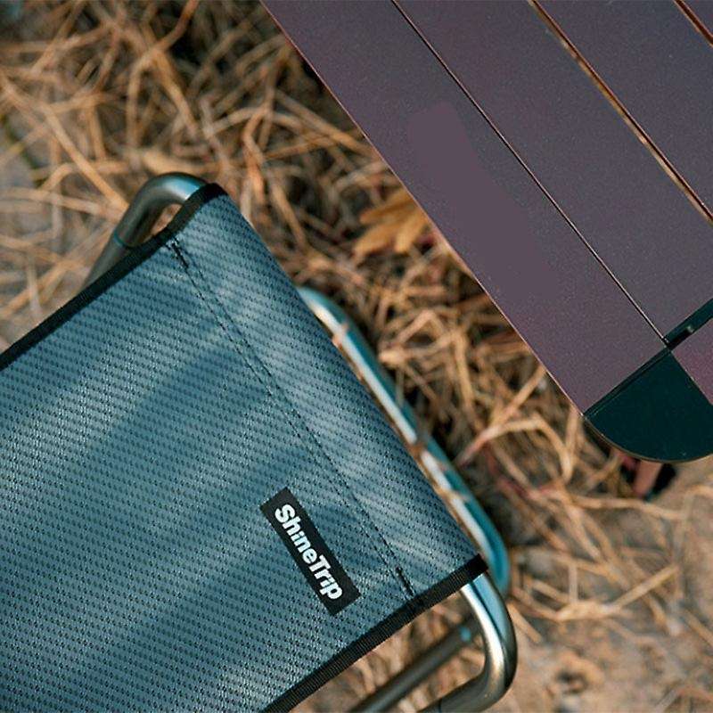Outdoor Aluminum Alloy Portable Folding Stool Train Drawing Zha Bold Picnic Stool
