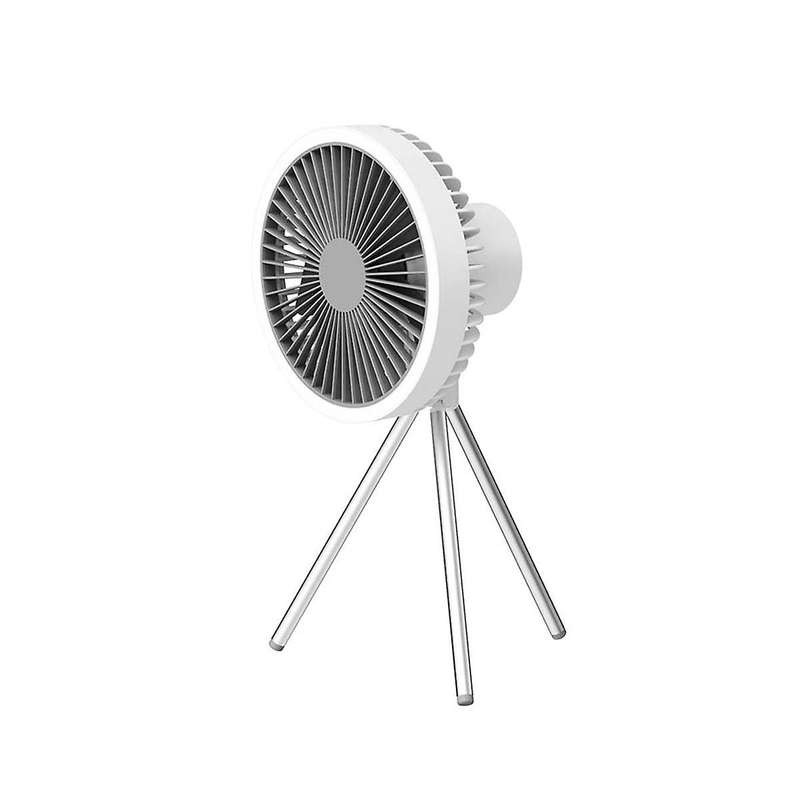 Outdoor Camping Fan Lamp Usb Floor Fan Tripod Desktop Fan Dormitory Mini Tent Ceiling Fan