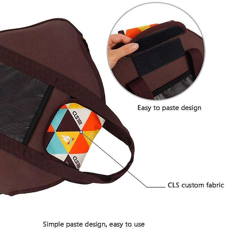 Outdoor Camping Cookware Storage Bag Travel Barbecue Tray Frying Pan Organizer Thick Carrying Case