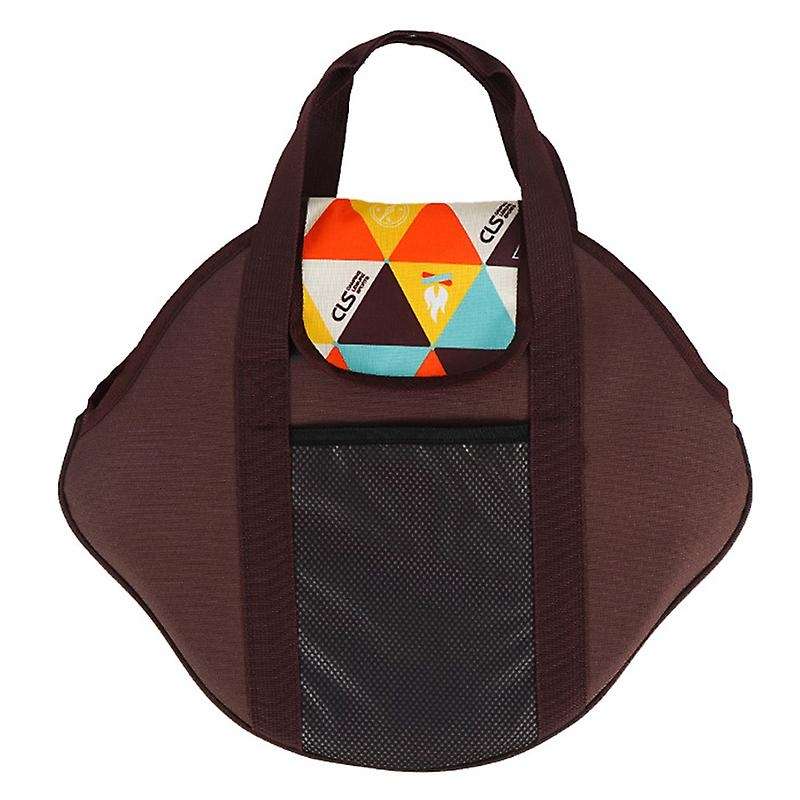 Outdoor Camping Cookware Storage Bag Travel Barbecue Tray Frying Pan Organizer Thick Carrying Case
