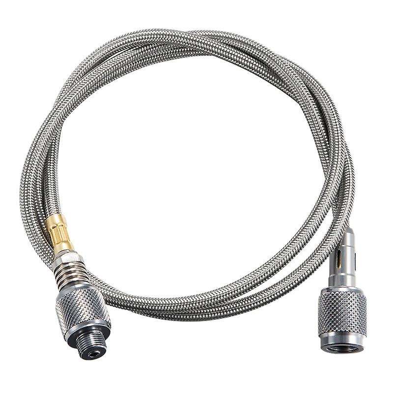 Outdoor Camping Burner Extension Tube Gas Tank Stainless Steel Gas Thread Gas Tank Connection Tube