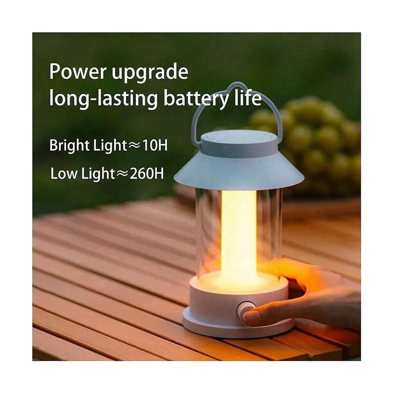 Outdoor Camping Night Light Atmosphere Light Capacity Emergency Charging Can Be Hung Portable Portab