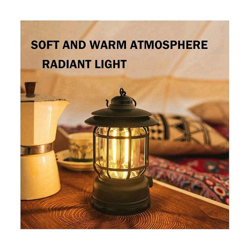 Outdoor Camping Light C Type Fast Charging Lighting Decoration Charging Tent Light Vintage Portable
