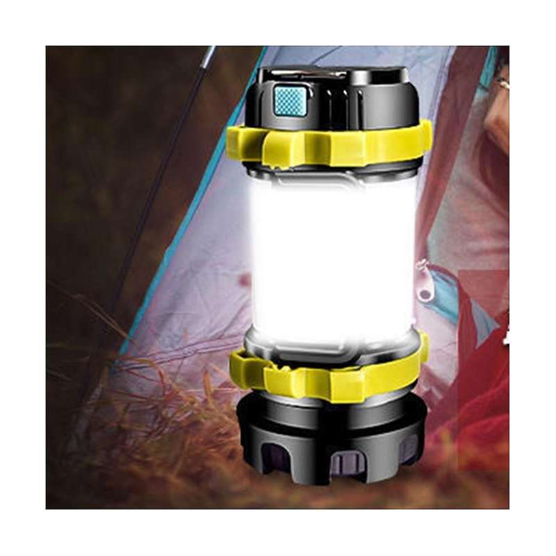 Outdoor Camping Lantern Rechargeable 3000 Capacity Power Bank Camping Flashlight Waterproof Portabl