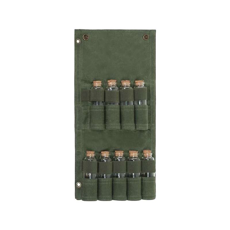Outdoor Camping Spice Bottles Bags Set Portable Picnic Seasoning Bottles Storage Bag Condiment Crue