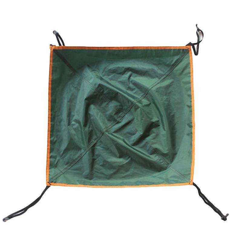 Outdoor Camping Replacement Tent Skylight Rain Proof Protection Roof Vent Cover Top Canopy(green)
