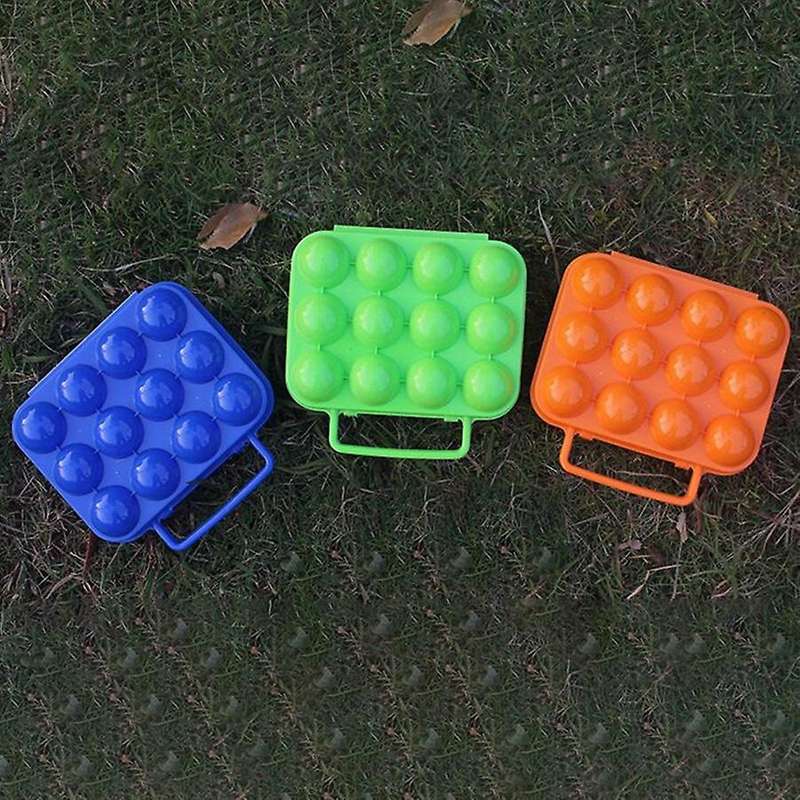 Outdoor Camping Portable Tableware Camping Picnic Barbecue Egg Box Container Egg Kitchen Storage Box