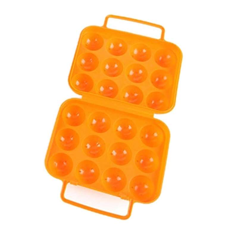 Outdoor Camping Portable Tableware Camping Picnic Barbecue Egg Box Container Egg Kitchen Storage Box