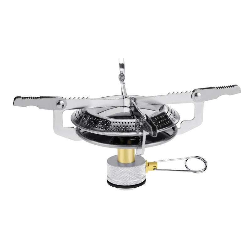 Outdoor Camping Portable Stainless Steel Gas Stove Camping Folding Bracket Stove Camping Ultra Light