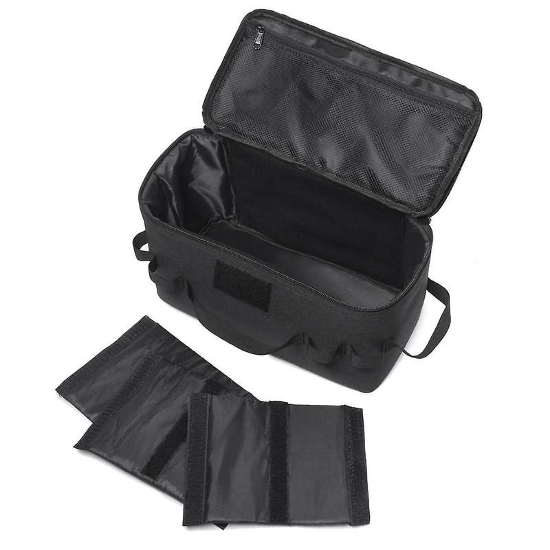Outdoor Camping Storage Bag Gas Stove Canister Pot Carry Bag Picnic Bag Cookware Utensils Organizer