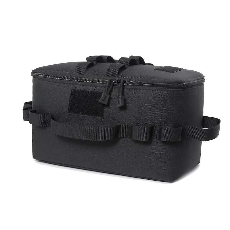 Outdoor Camping Storage Bag Gas Stove Canister Pot Carry Bag Picnic Bag Cookware Utensils Organizer
