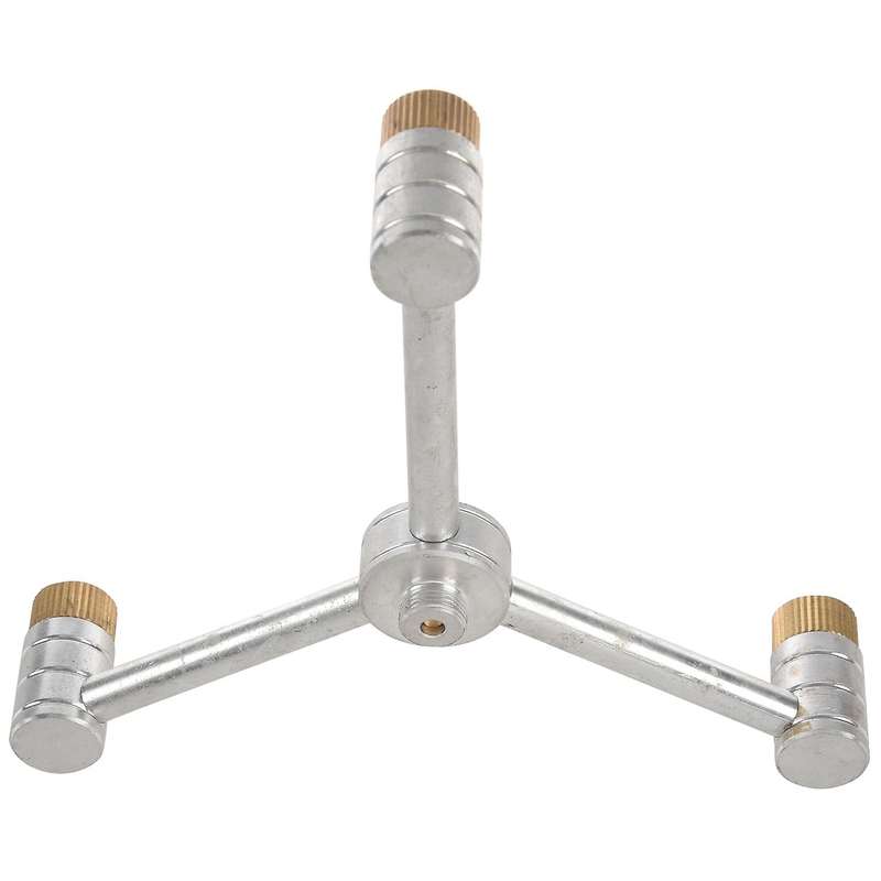 Outdoor Camping Stove Conversion Head Triple-cornered Multi-Cylinder Connector Adaptor