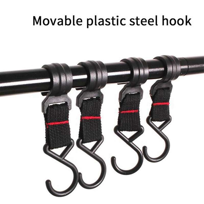 Outdoor Cooking Utensils Hanger Foldable Camping Clothes Hanger Triangular Pot Hanger Suitable For