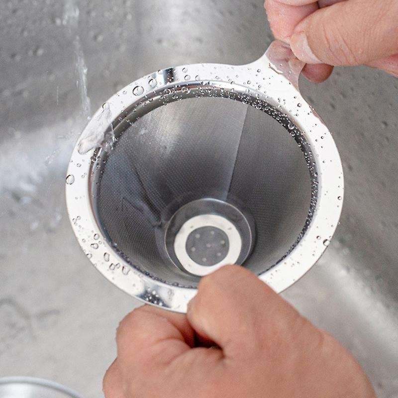 Outdoor Coffee Filter Reusable Coffee Filter Holder Drip Coffee Filter Hand Made Coffee Filter Cup C