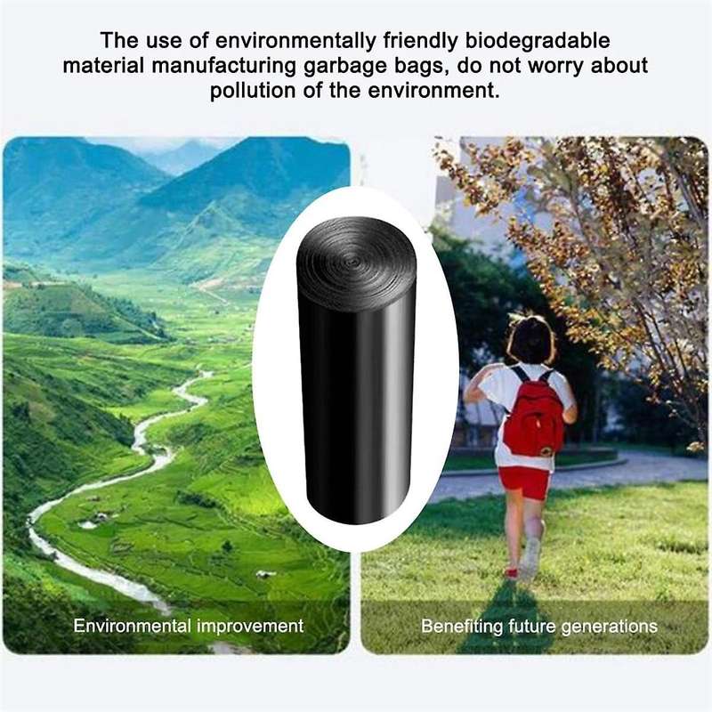 Outdoor Folding Toilet Garbage Bag Portable Biodegradable Garbage Bags Environmentally Friendly for