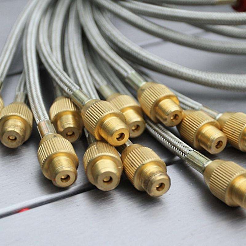Outdoor Furnace Cylinder One Out Two Connection Lines Gas Tank Transfer Tube Furnace Furnace Multifu